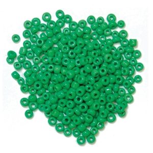 160-04 - **IMPEX SEED BEADS GREEN 8GMS