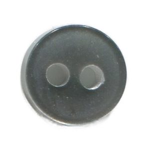 2H DOLLY BUTTON SIZE 10 COL 12 LT GREY