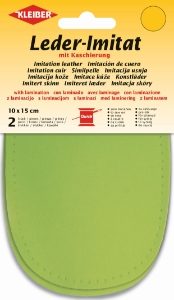 894-12 KLEIBER IMITATION LEATHER WITH LAMINATION LIGHT GREEN 10 x15cm