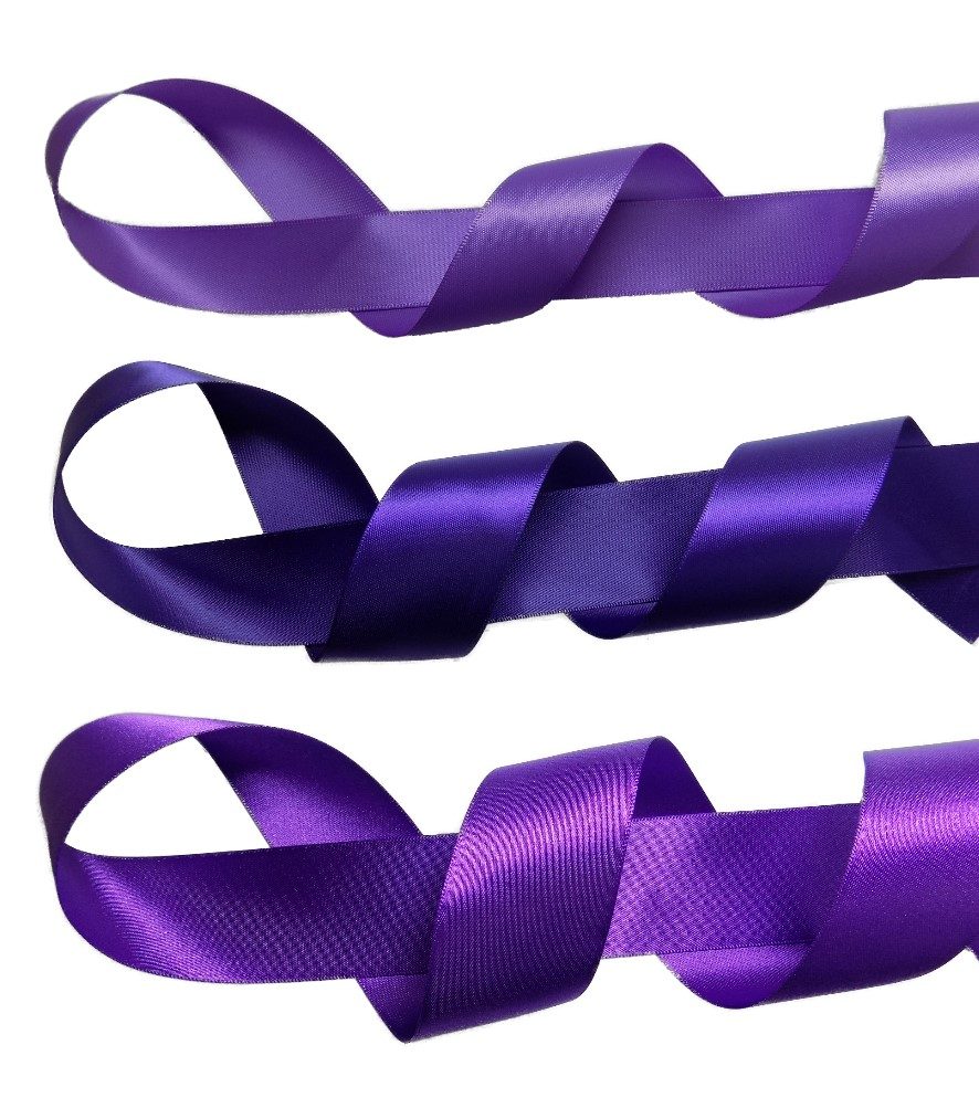 Double Satin Ribbon 25mm - 39mm - Just Crafts Wholesale Ltd