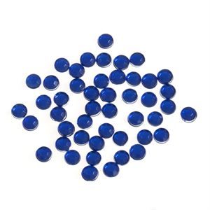 B6012-20 - ACRYLIC STONES 4mm ROUND (100pcs) 20 ROYAL BLUE