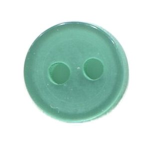 2H DOLLY BUTTON SIZE 10 COL 14 JADE