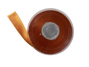 DS6-743  DOUBLE SATIN RIBBON 6MM 743 GINGER