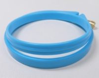 HA3B  BLUE MINI EMBROIDERY HOOP - DISPLAY FRAME 3 IN