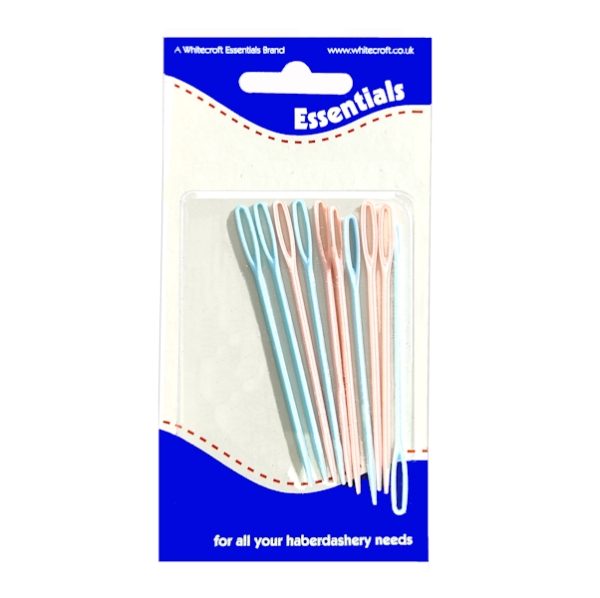 70391 - WCROFT PLASTIC SEWING/WOOL NEEDLE PACK OF 10